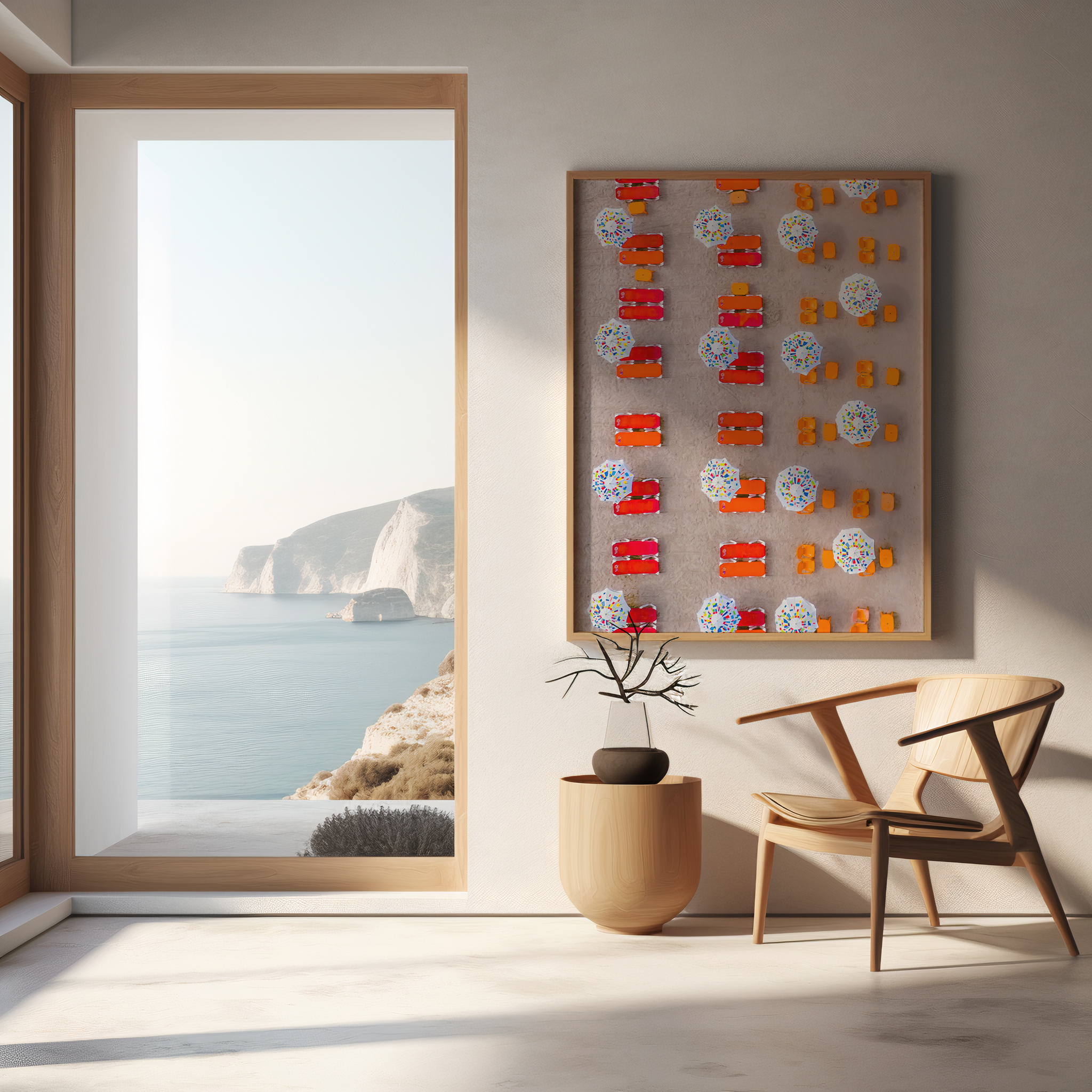 Banana Beach Tel Aviv - by artist Gilad Topaz