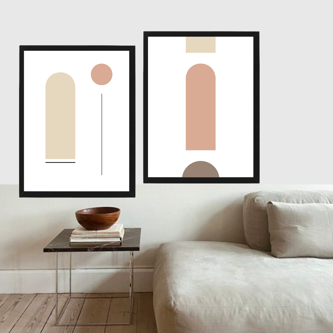 סט תמונות לסלון דגם סיידי