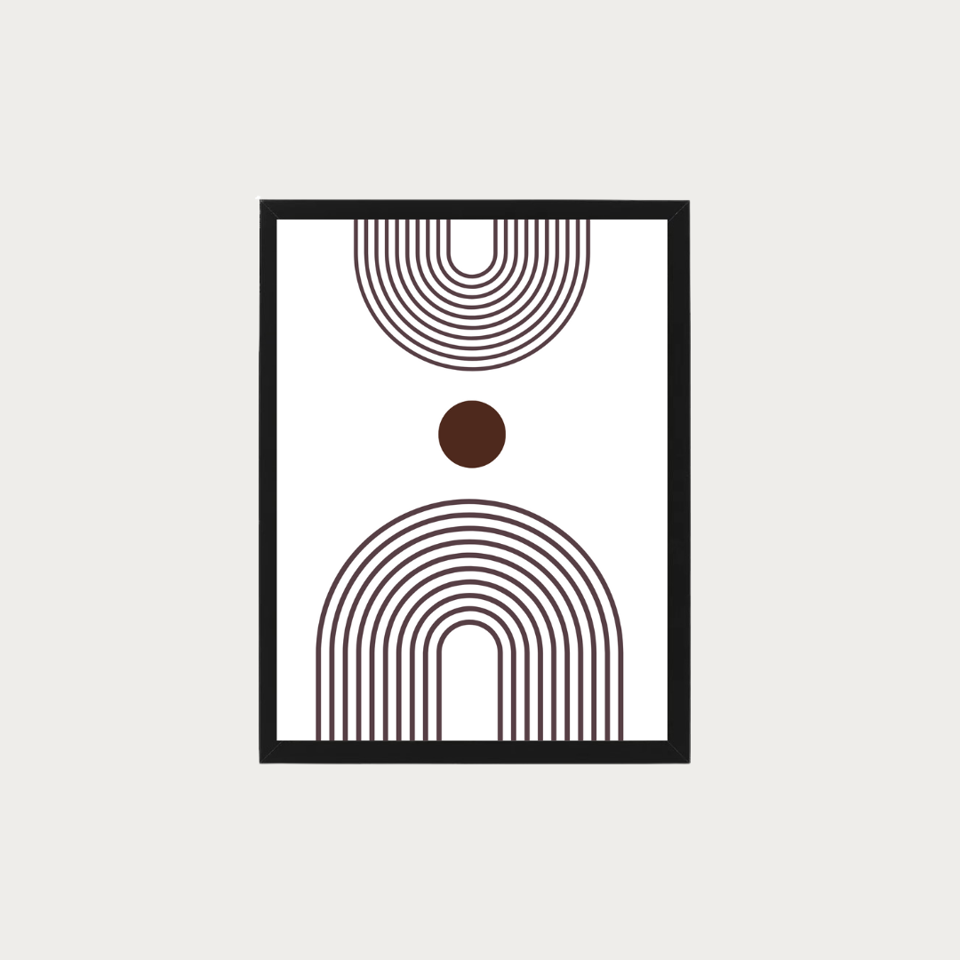 סט תמונות נורדיות לסלון