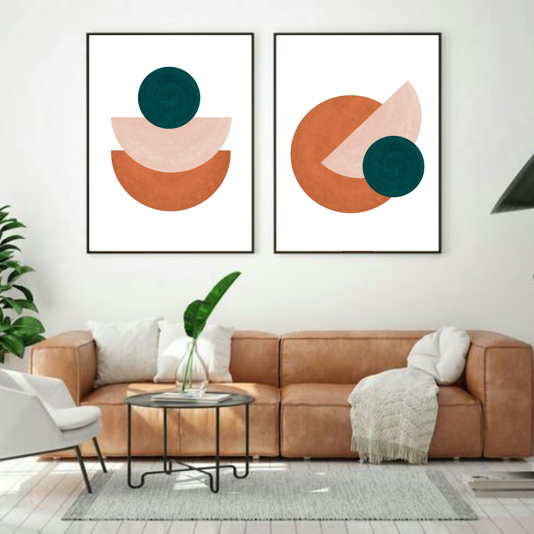 סט תמונות לסלון דגם גסטון