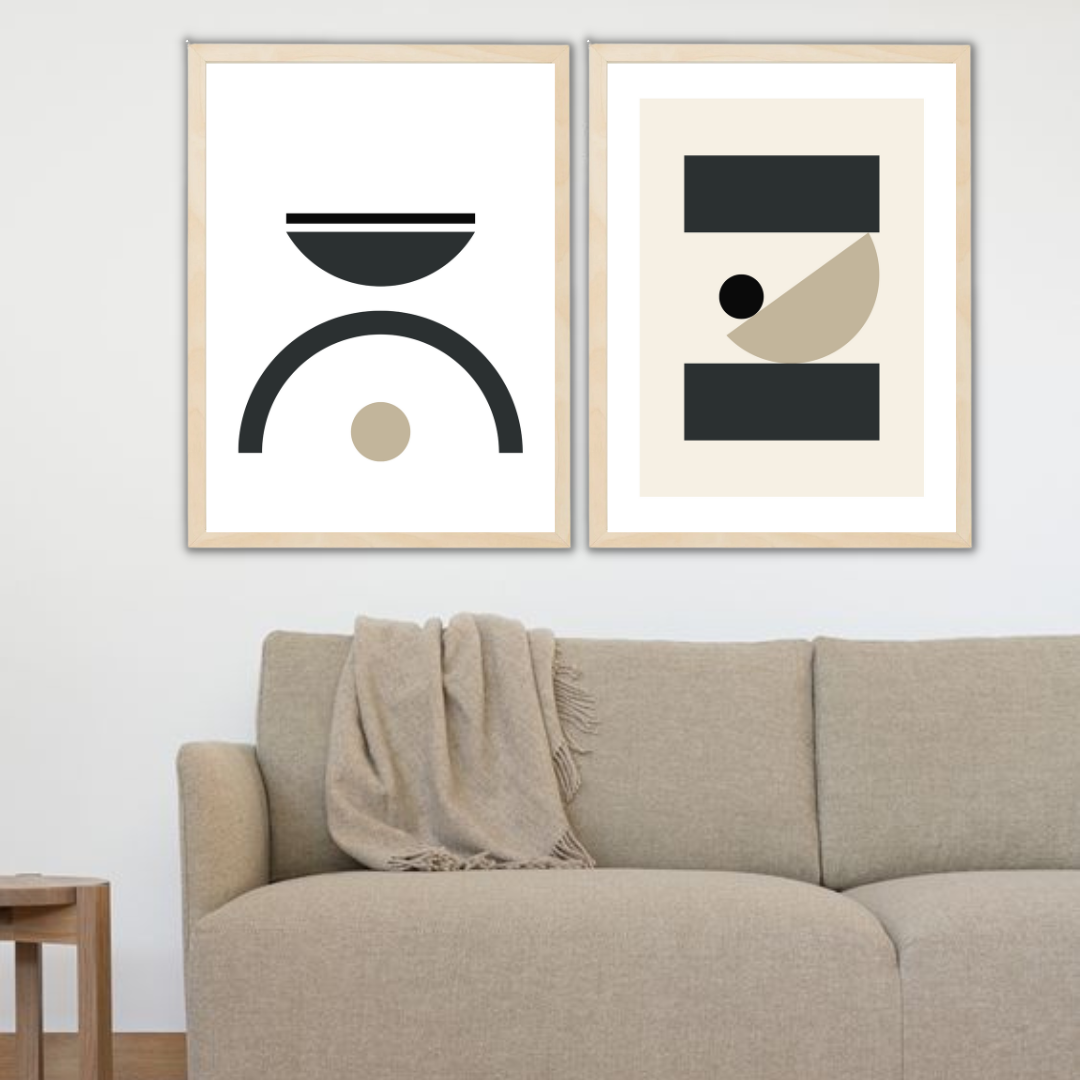 סט תמונות לסלון דגם אודין