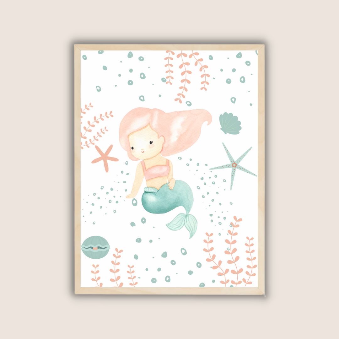 ME&THE SEA Picture Set for Children's and Babies' Rooms Model