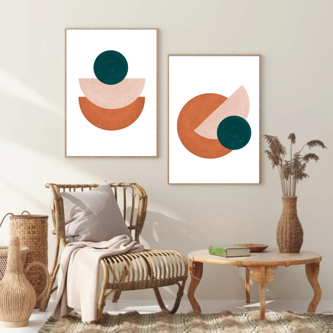 סט תמונות לסלון דגם גסטון