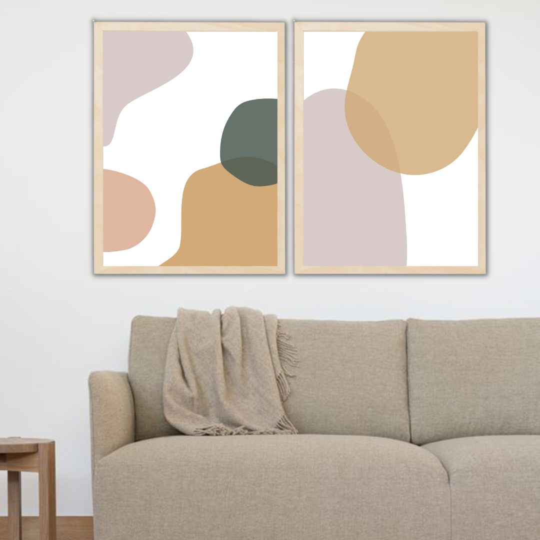 סט תמונות לסלון דגם נלה