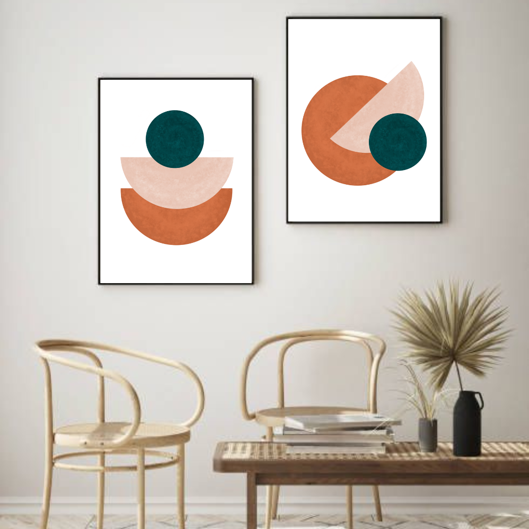 סט תמונות לסלון דגם גסטון