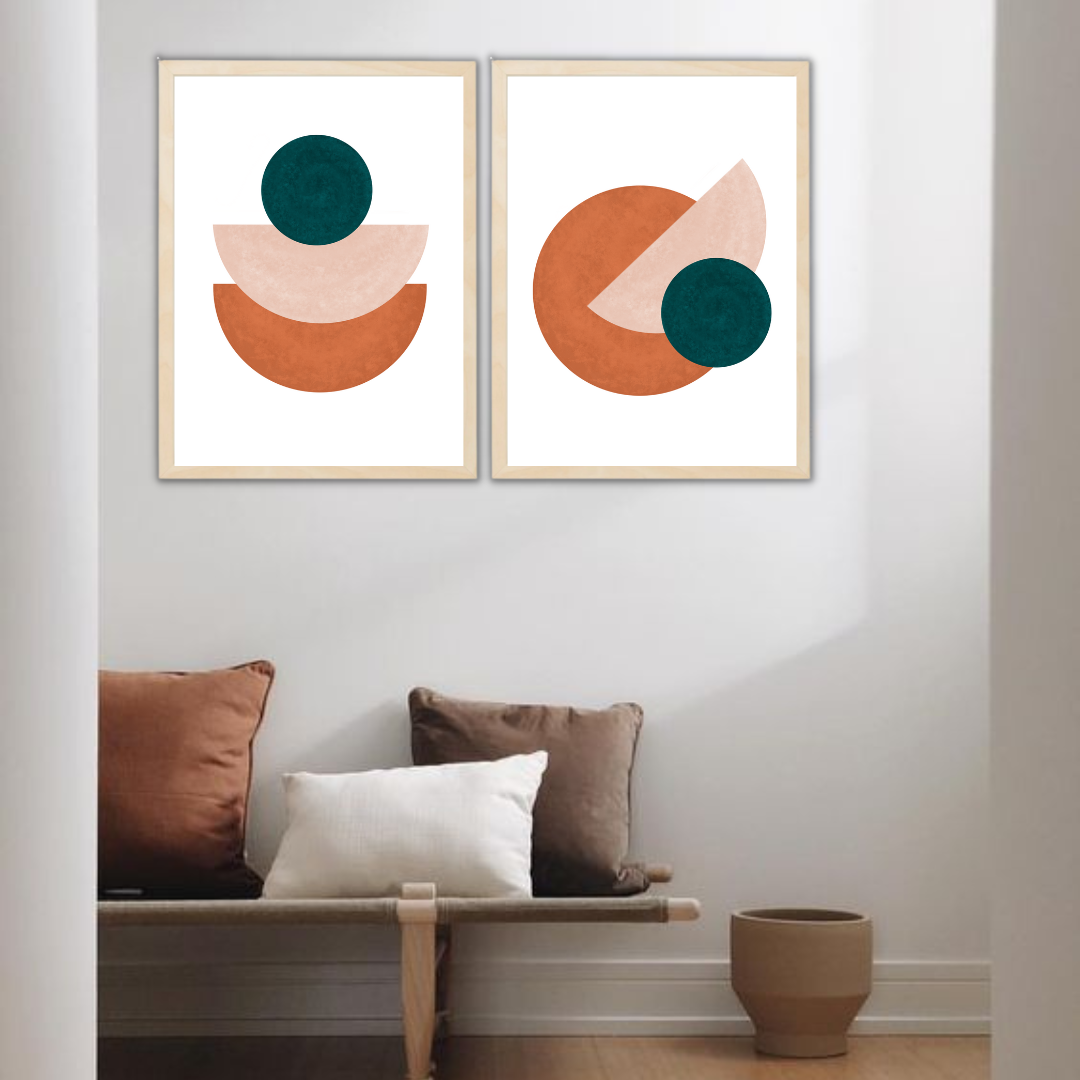 סט תמונות לסלון דגם גסטון