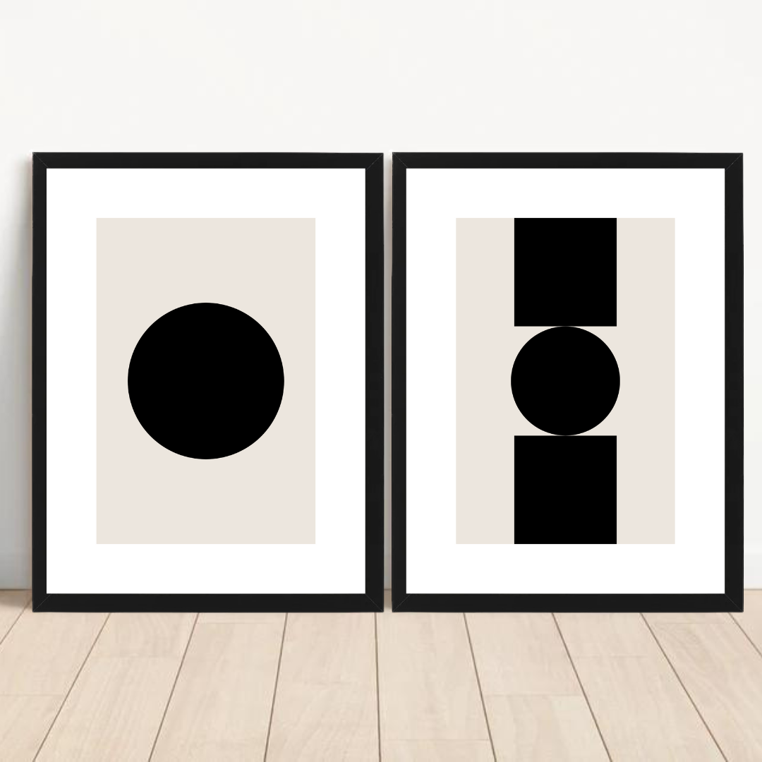 סט תמונות לסלון דגם המריק