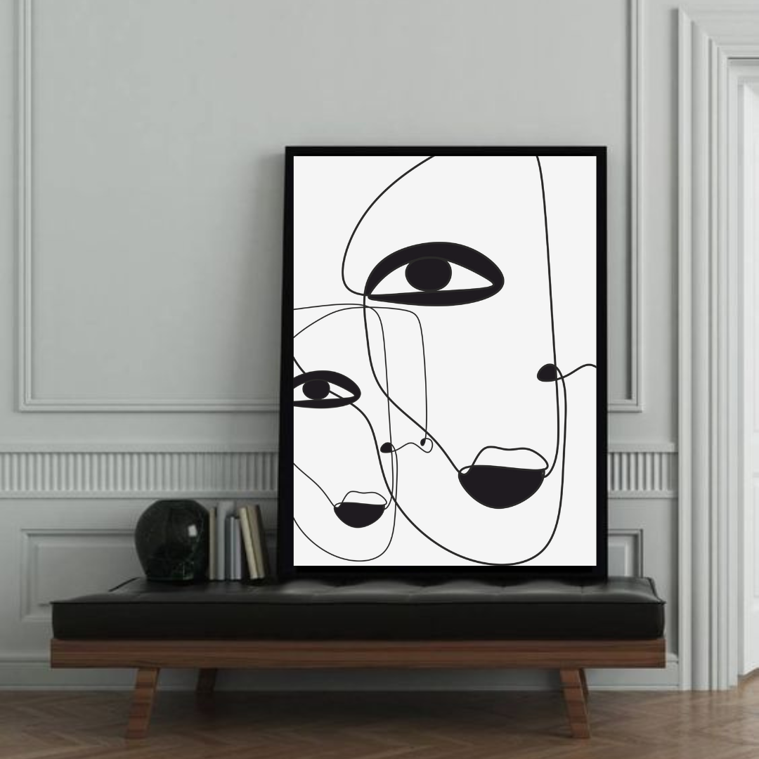 תמונה בעיצוב נורדי לסלון דגם אליאס