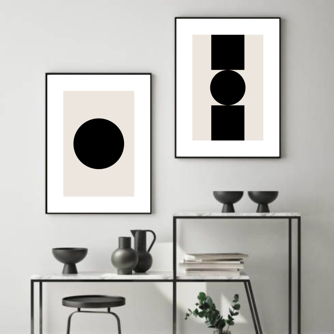 סט תמונות לסלון דגם המריק