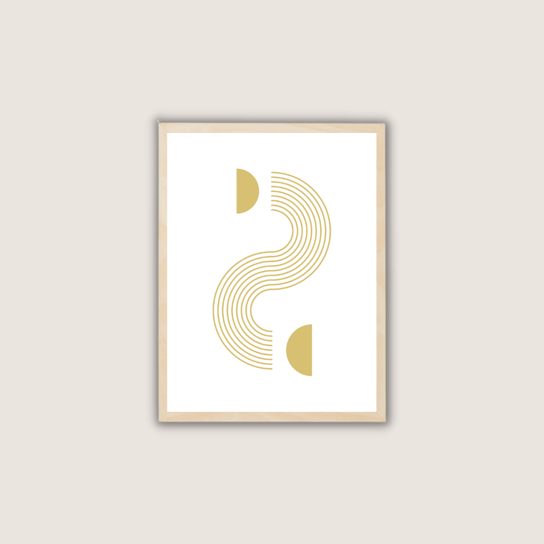 סט תמונות קיר לסלון בסגנון בוהו דגם BERY