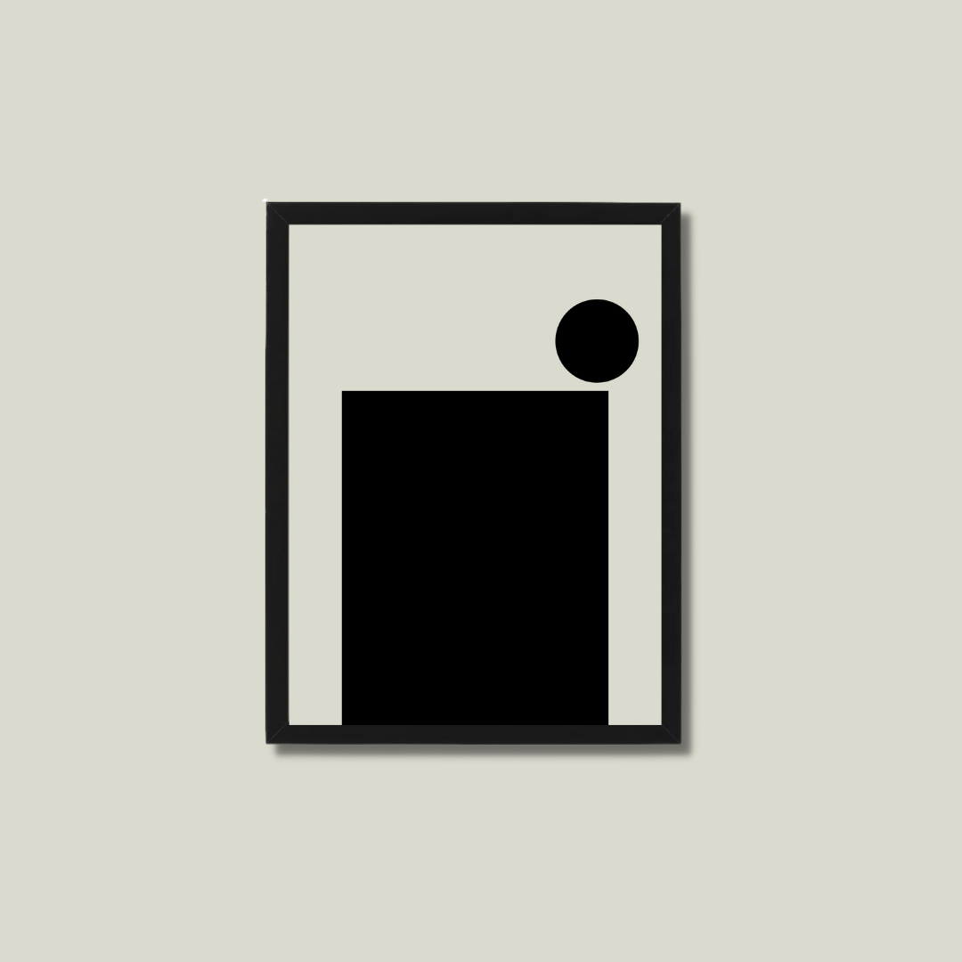 סט תמונות קיר לסלון בסגנון נורדי דגם DARA