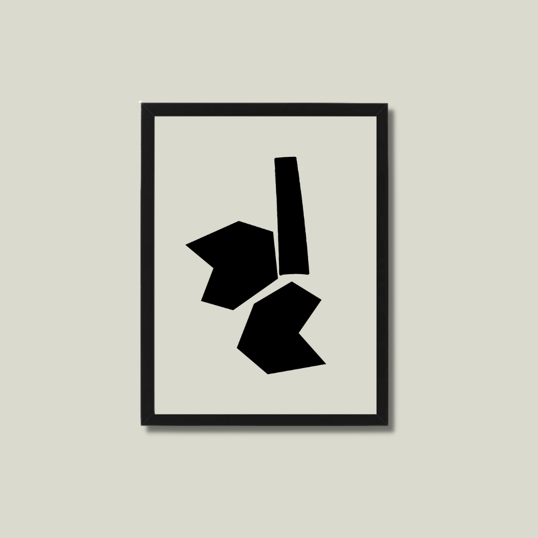 סט תמונות קיר לסלון בסגנון נורדי דגם DARA