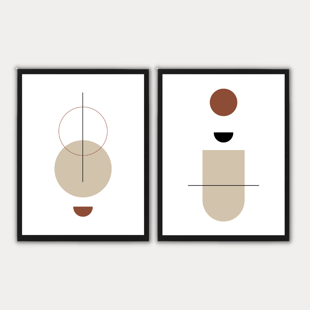 סט תמונות לסלון בעיצוב מודרני