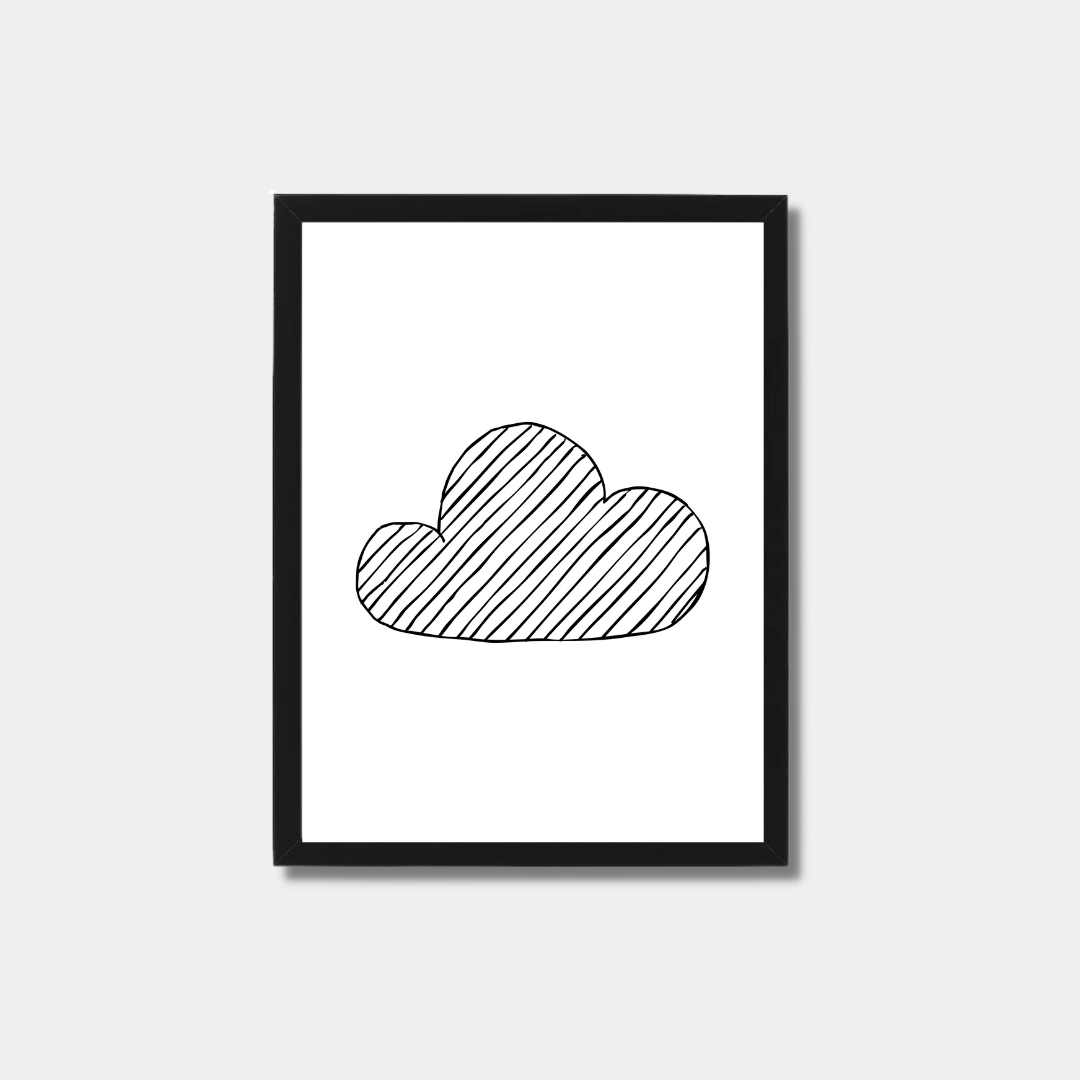 Set of three pictures for children's room, KIDS SKETCH model