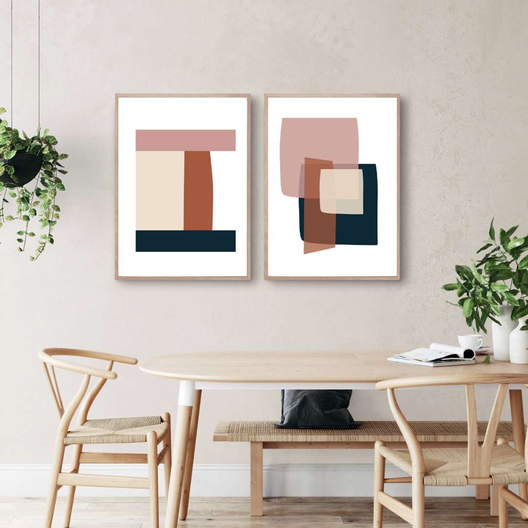 סט תמונות לסלון דגם אביאן