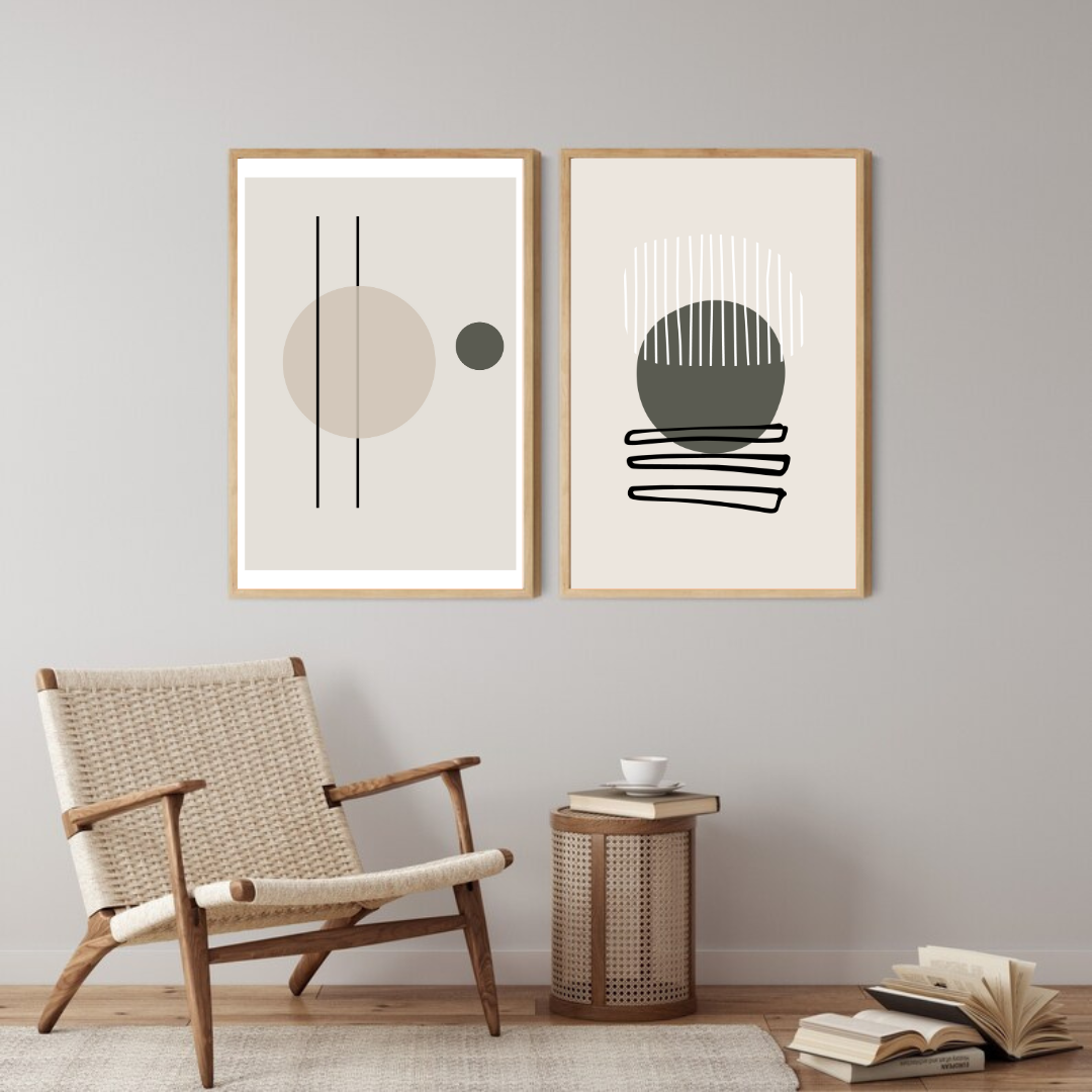 A set of pictures for the living room, model Glance