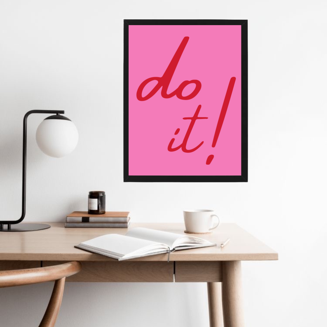תמונת קיר דגם Do it