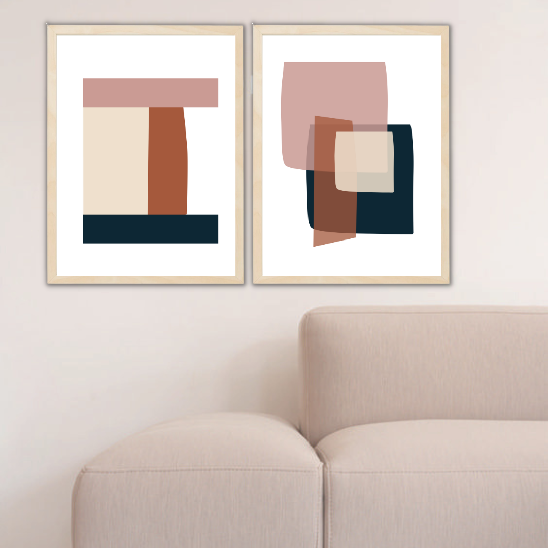 סט תמונות לסלון דגם אביאן