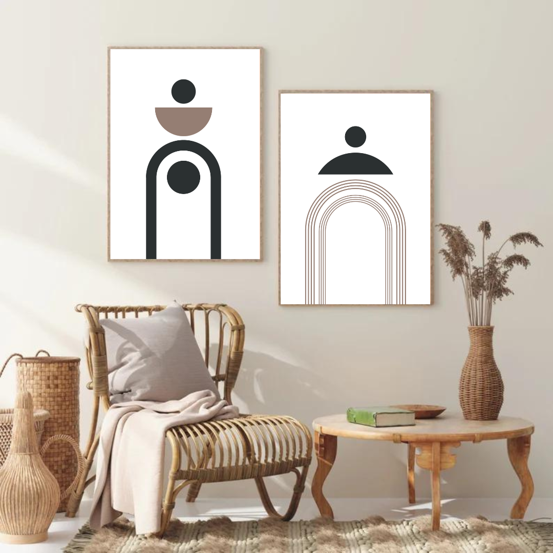 סט תמונות לסלון דגם אריאן