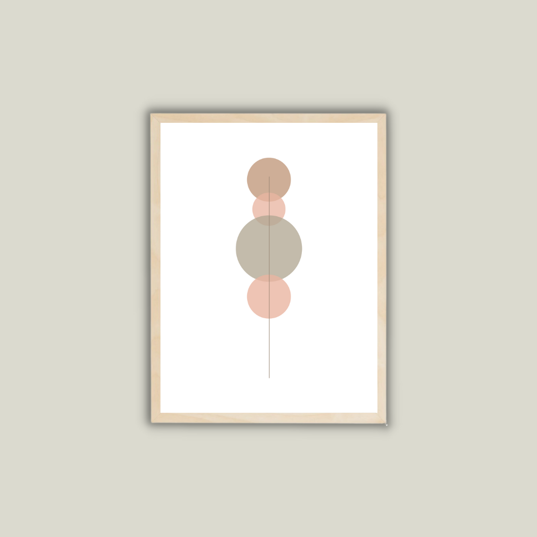 סט תמונות מודרניות לסלון