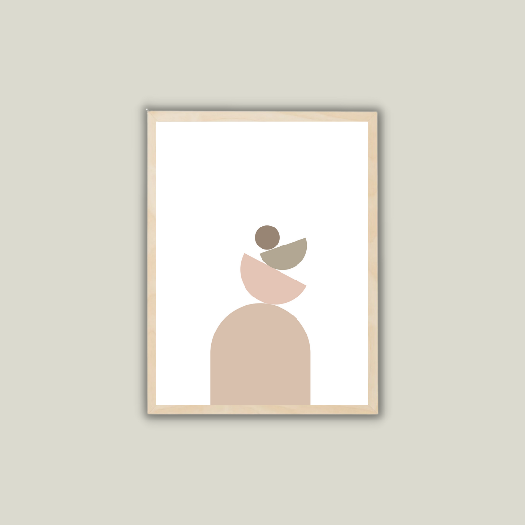 סט תמונות מודרניות לסלון