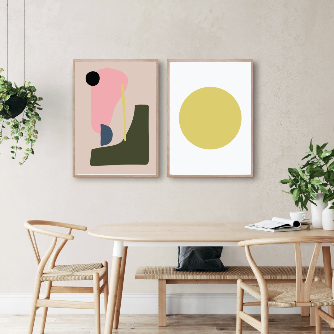 סט תמונות לסלון דגם פליקס