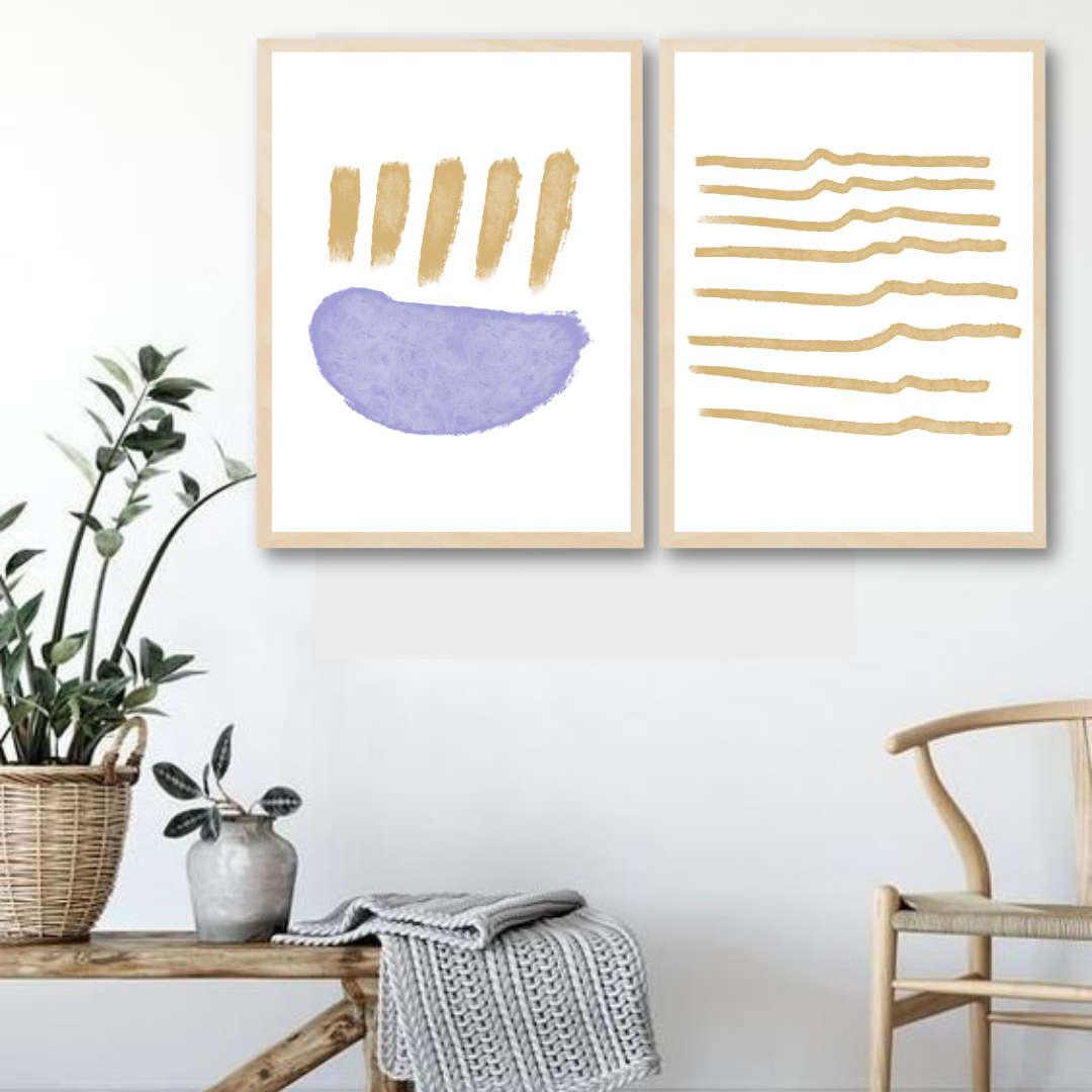 סט תמונות לסלון דגם קלי