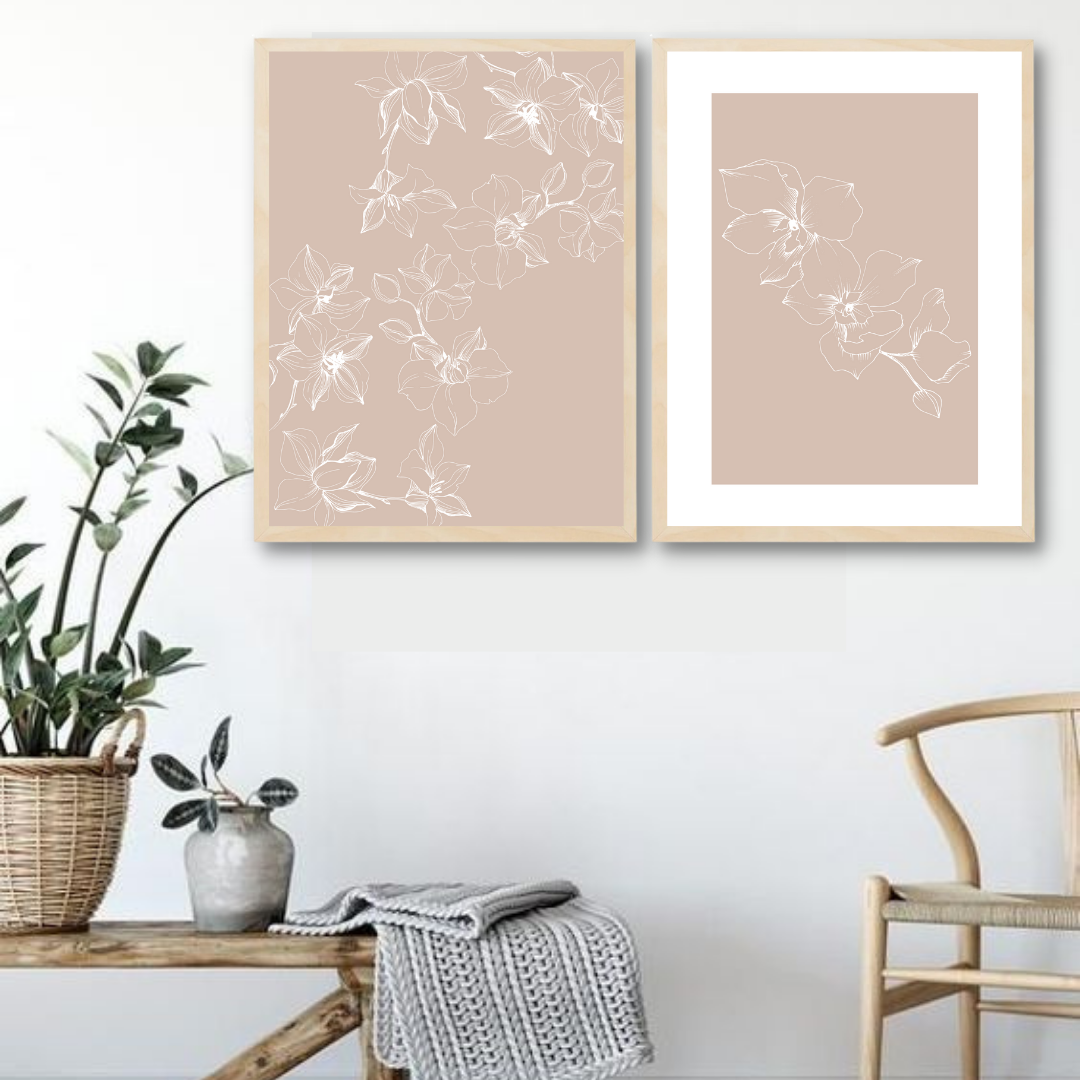 סט תמונות לסלון דגם פיורי