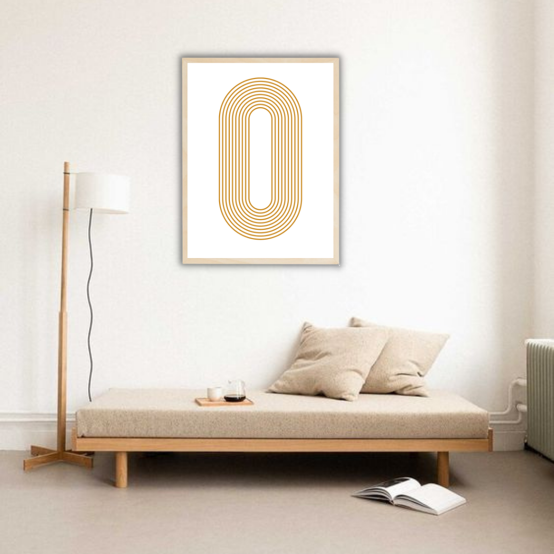 BOHO NO.40 תמונת קיר לסלון בסגנון בוהו דגם
