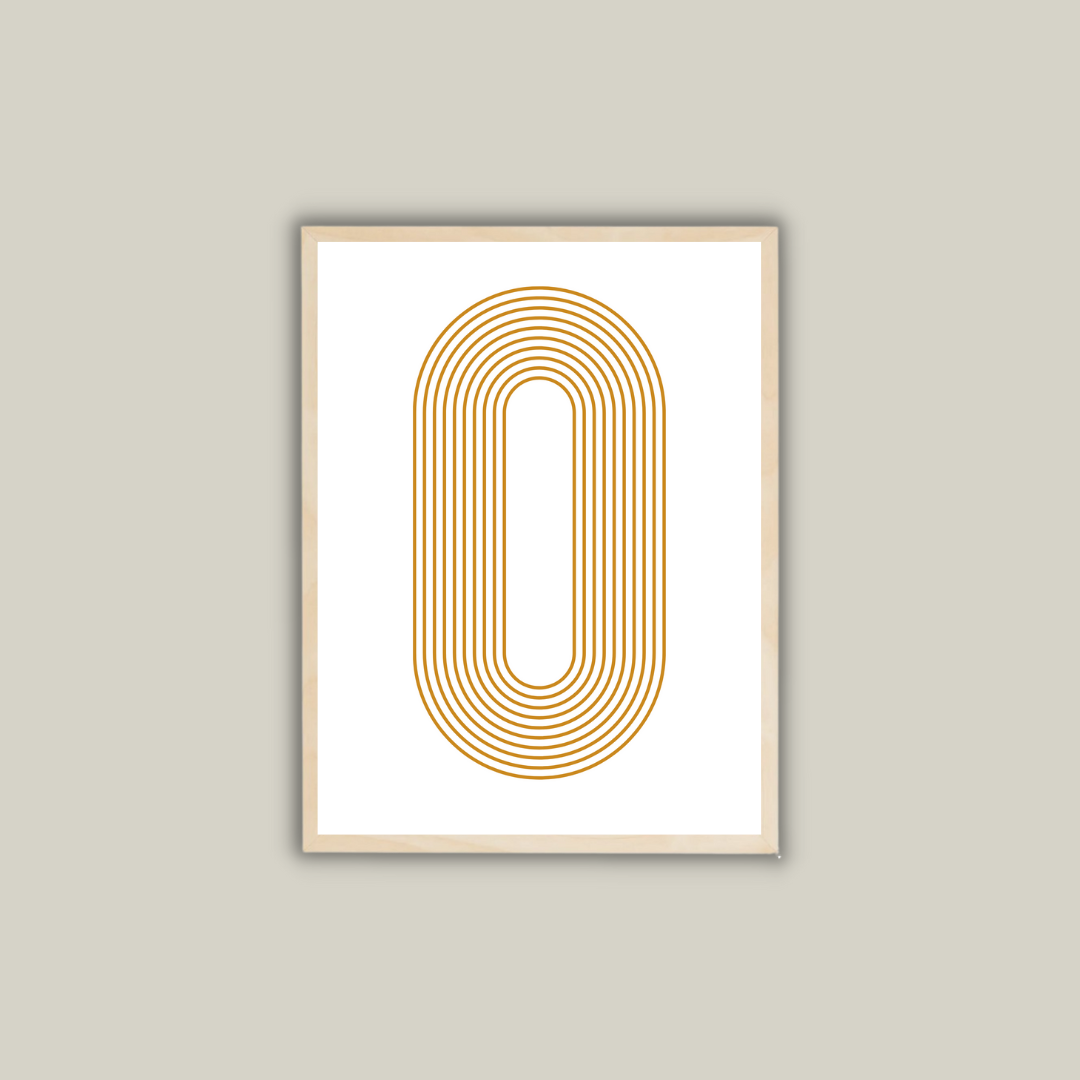 BOHO NO.40 תמונת קיר לסלון בסגנון בוהו דגם