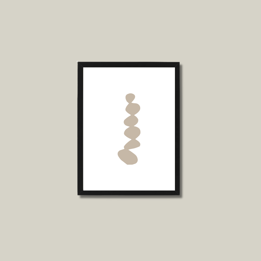 סט תמונות קיר נורדיות לסלון דגם LISA