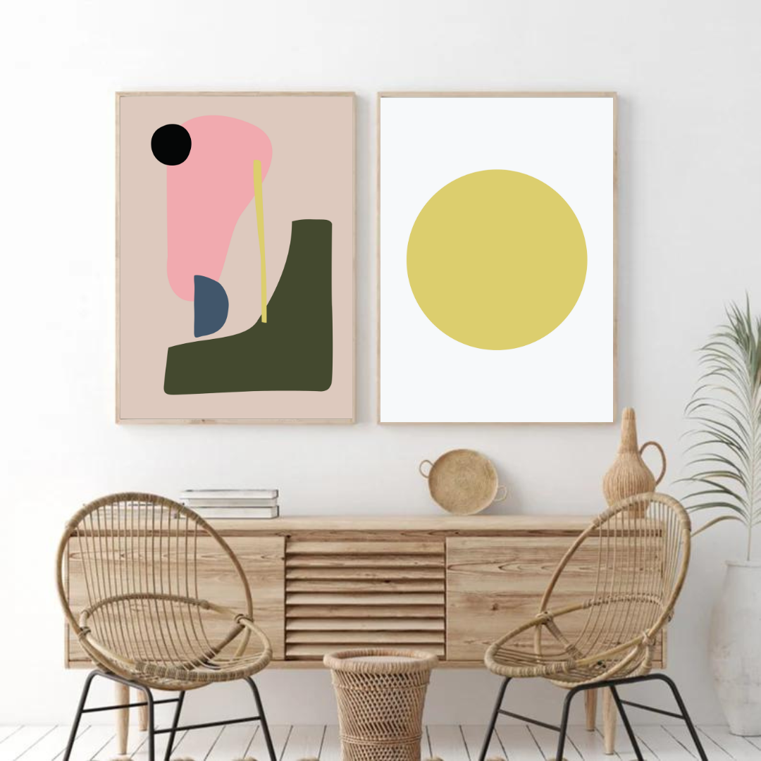 סט תמונות לסלון דגם פליקס