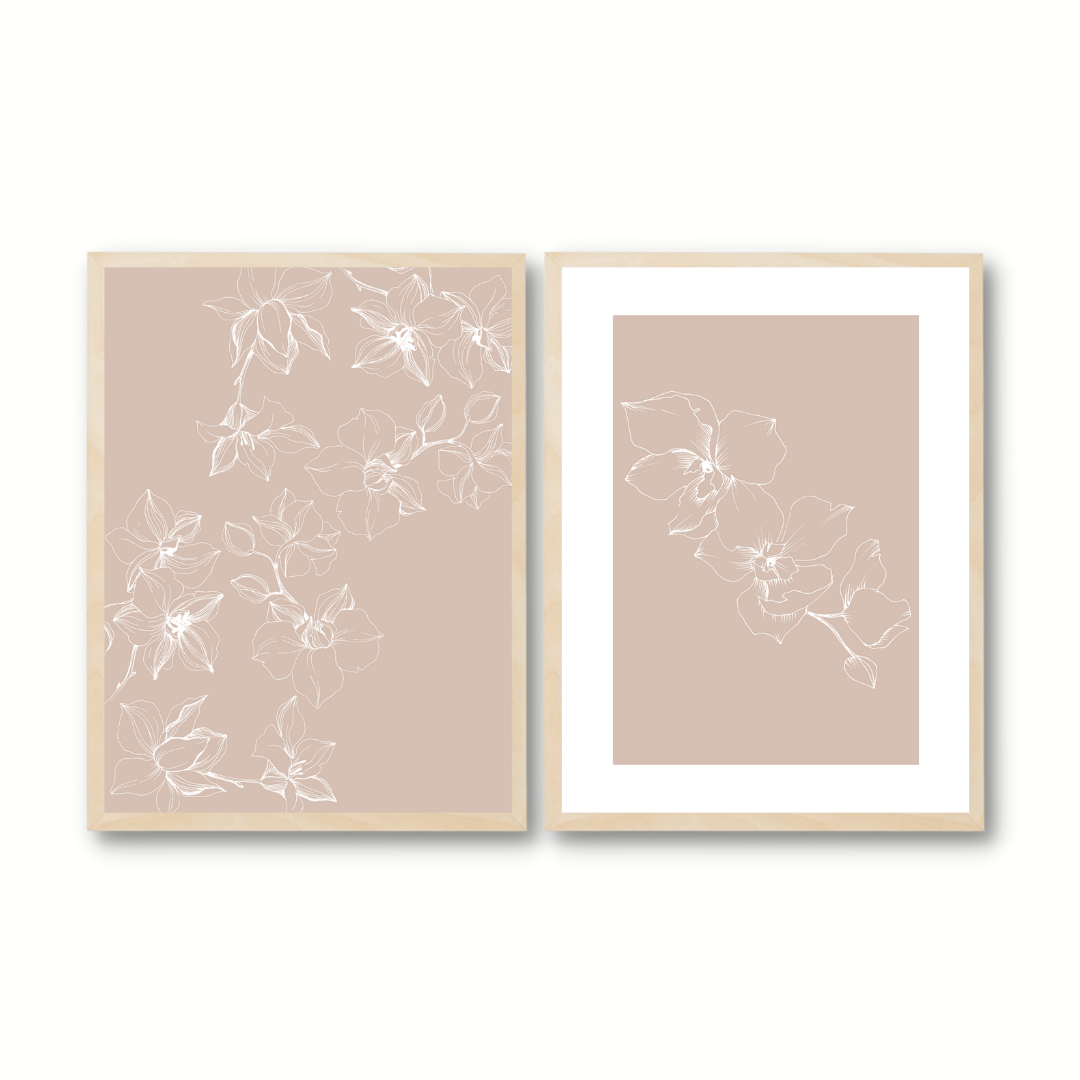 סט תמונות לסלון דגם פיורי