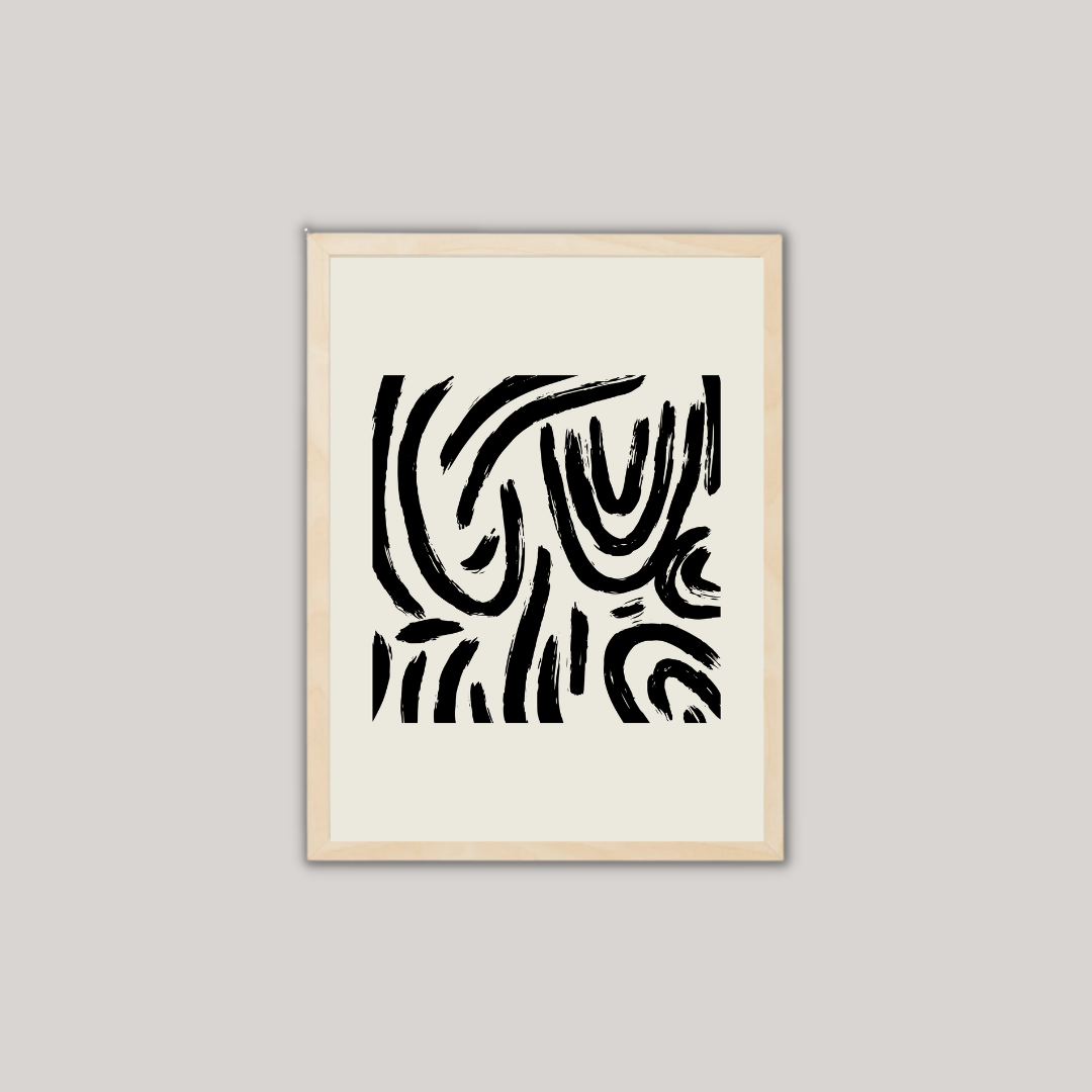 סט תמונות נורדיות לסלון