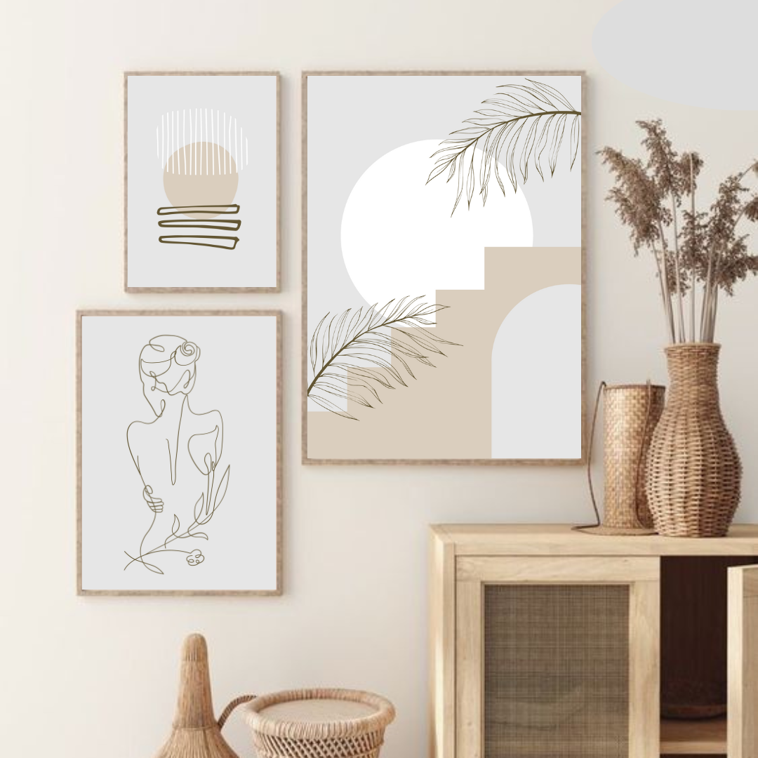 סט תמונות לסלון דגם לולה