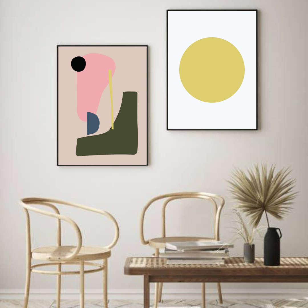 סט תמונות לסלון דגם פליקס