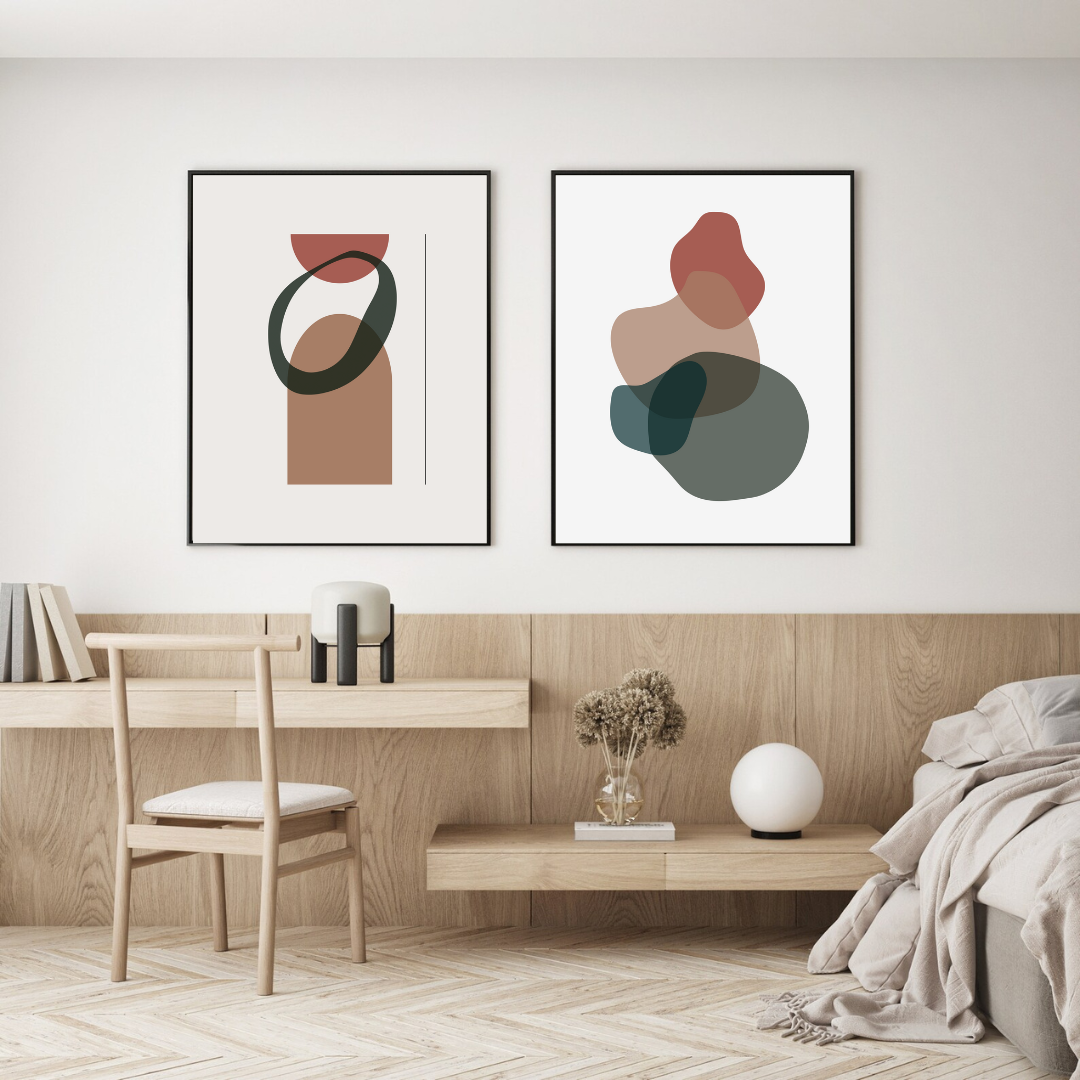 סט תמונות לסלון דגם לבון