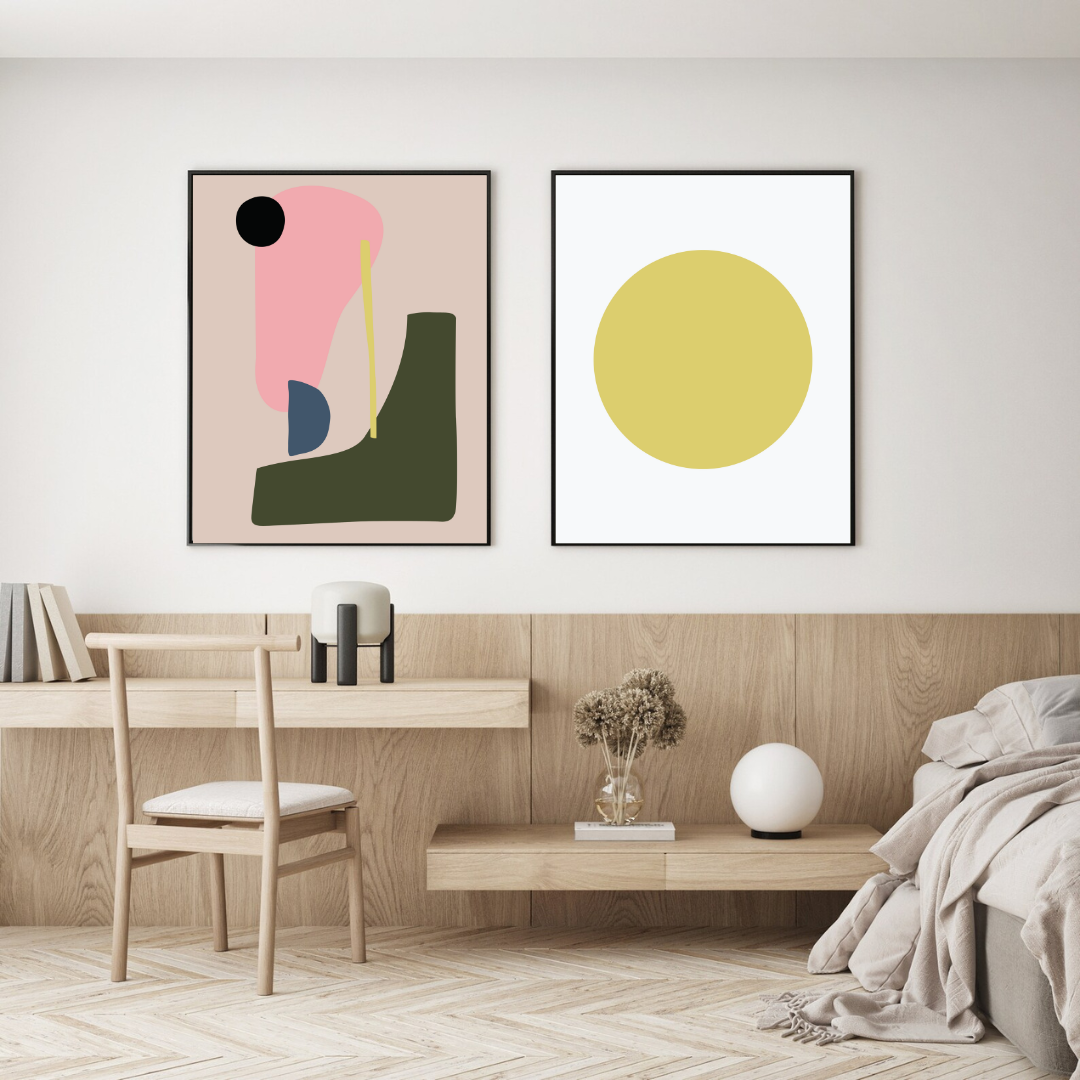 סט תמונות לסלון דגם פליקס