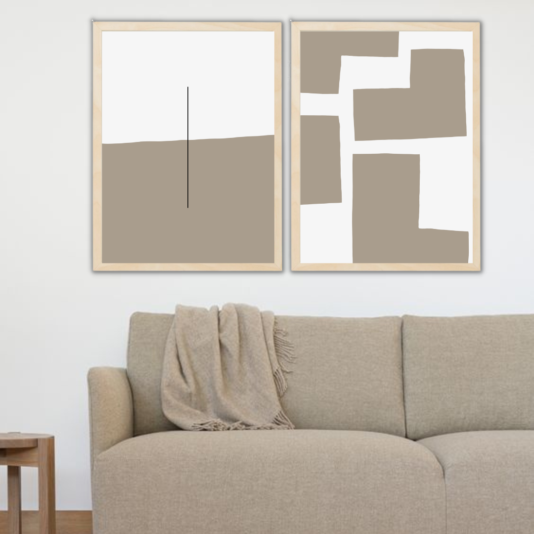 סט תמונות לסלון דגם ניל