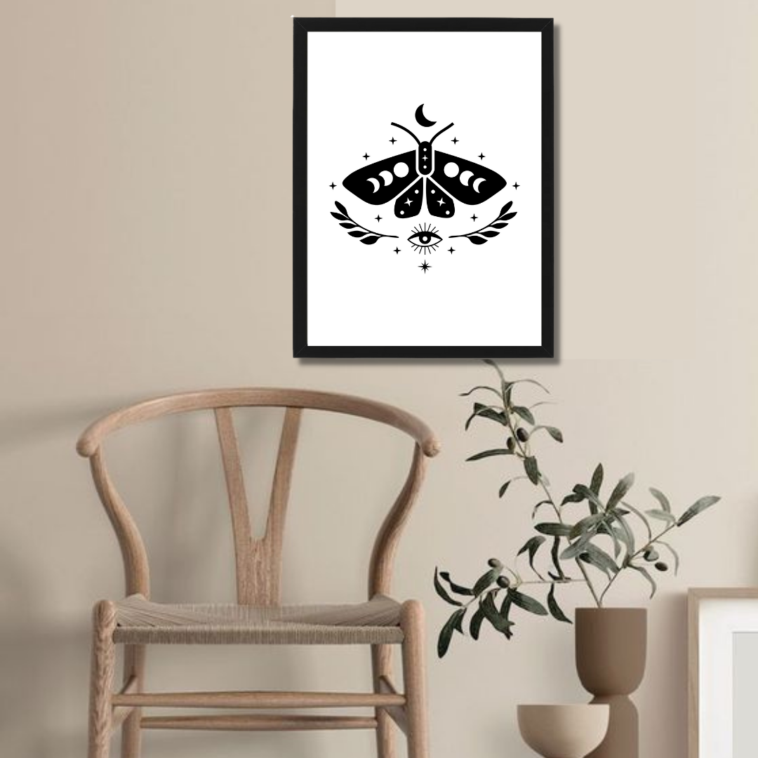 BOHO NO. 30 תמונת קיר לסלון בסגנון בוהו דגם