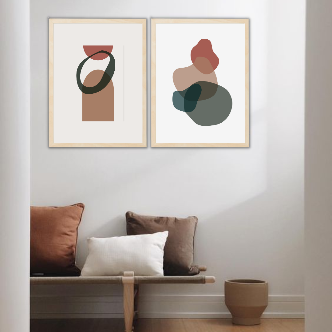 סט תמונות לסלון דגם לבון