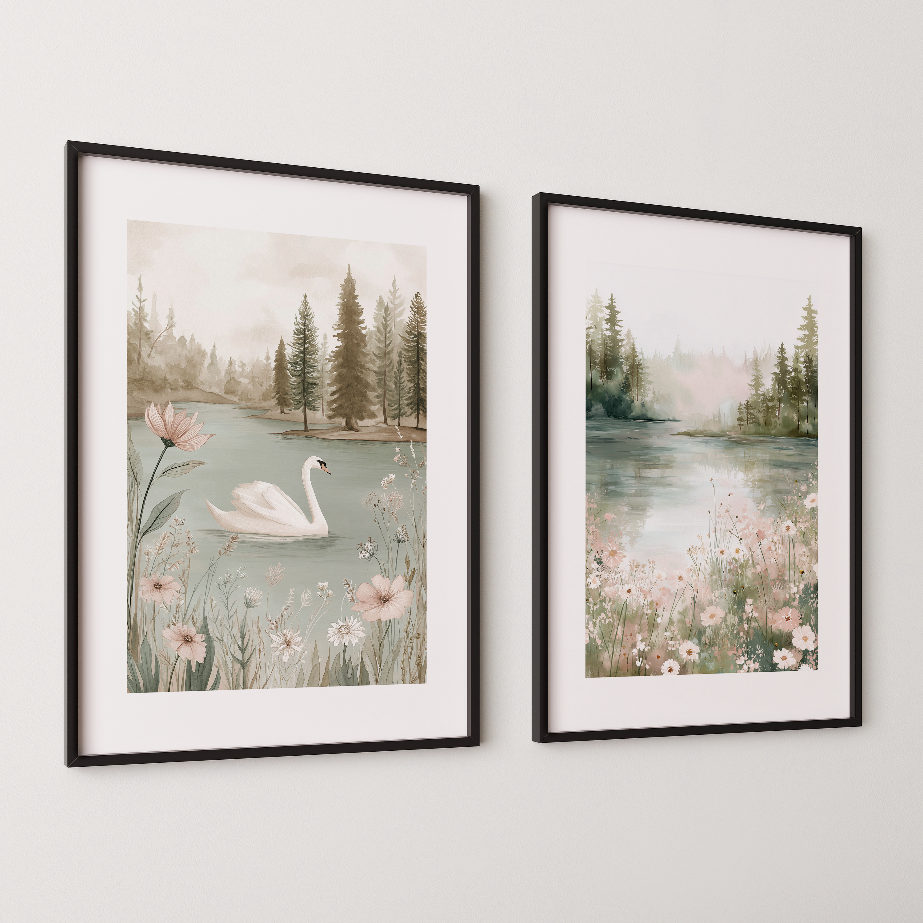 Set of pictures for children's rooms, Bloomey model