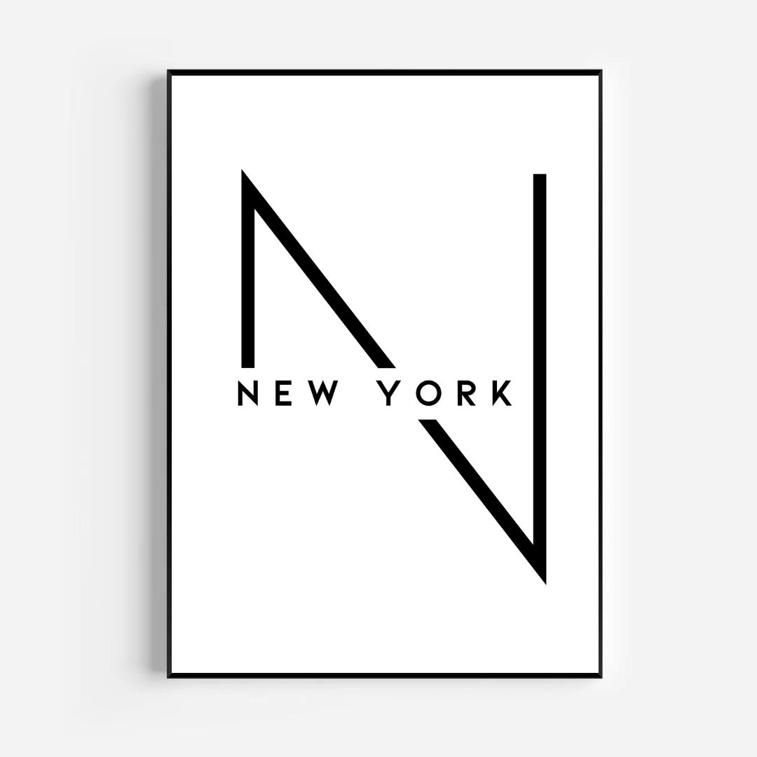תמונה ניו יורק שחור לבן