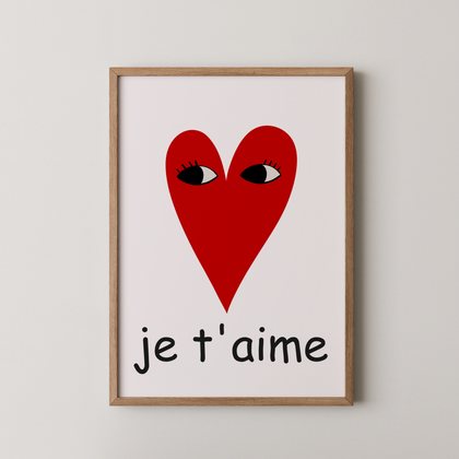 je t'aime