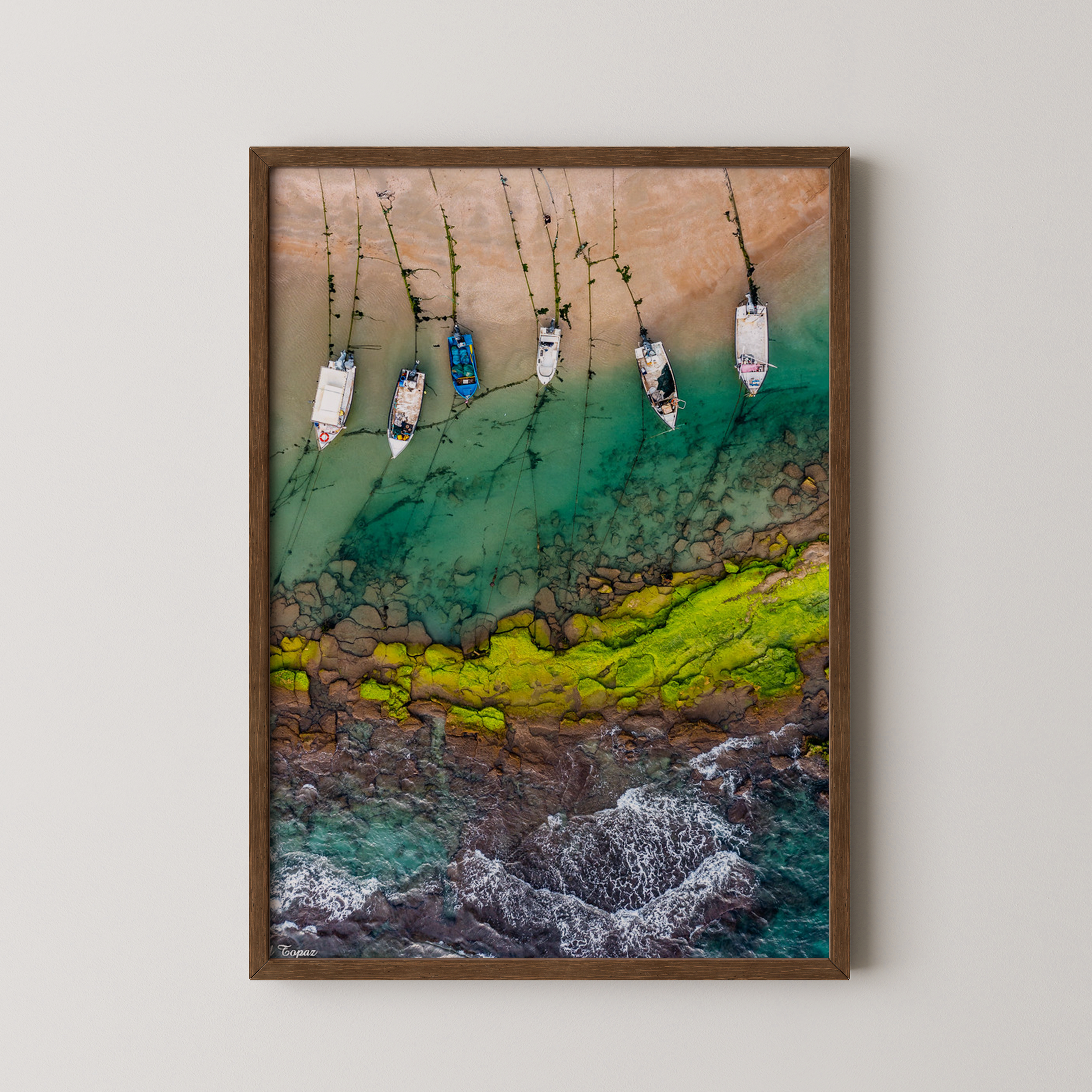 A Salty Touch - Aerial Photography by Shai Ashkenazi