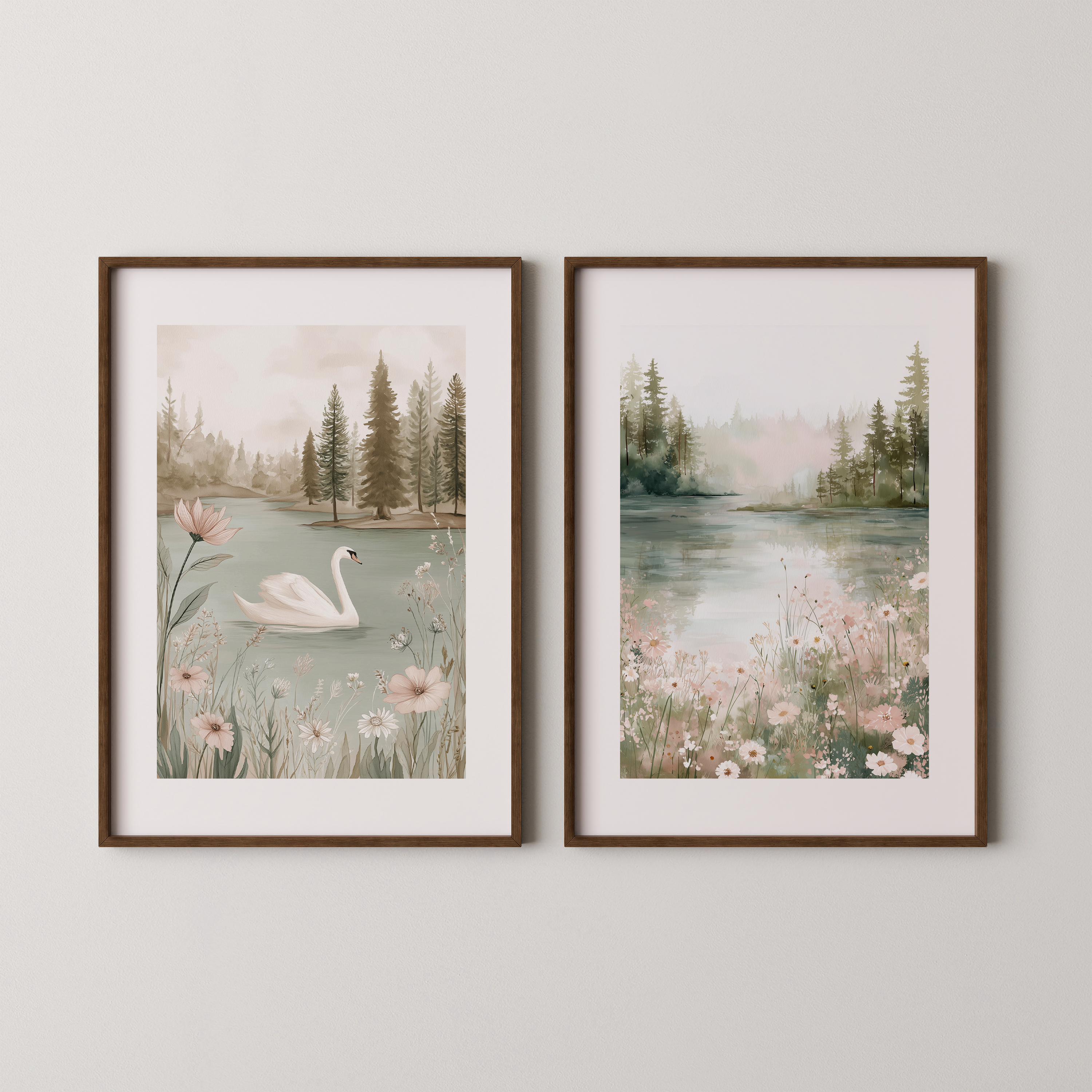Set of pictures for children's rooms, Bloomey model