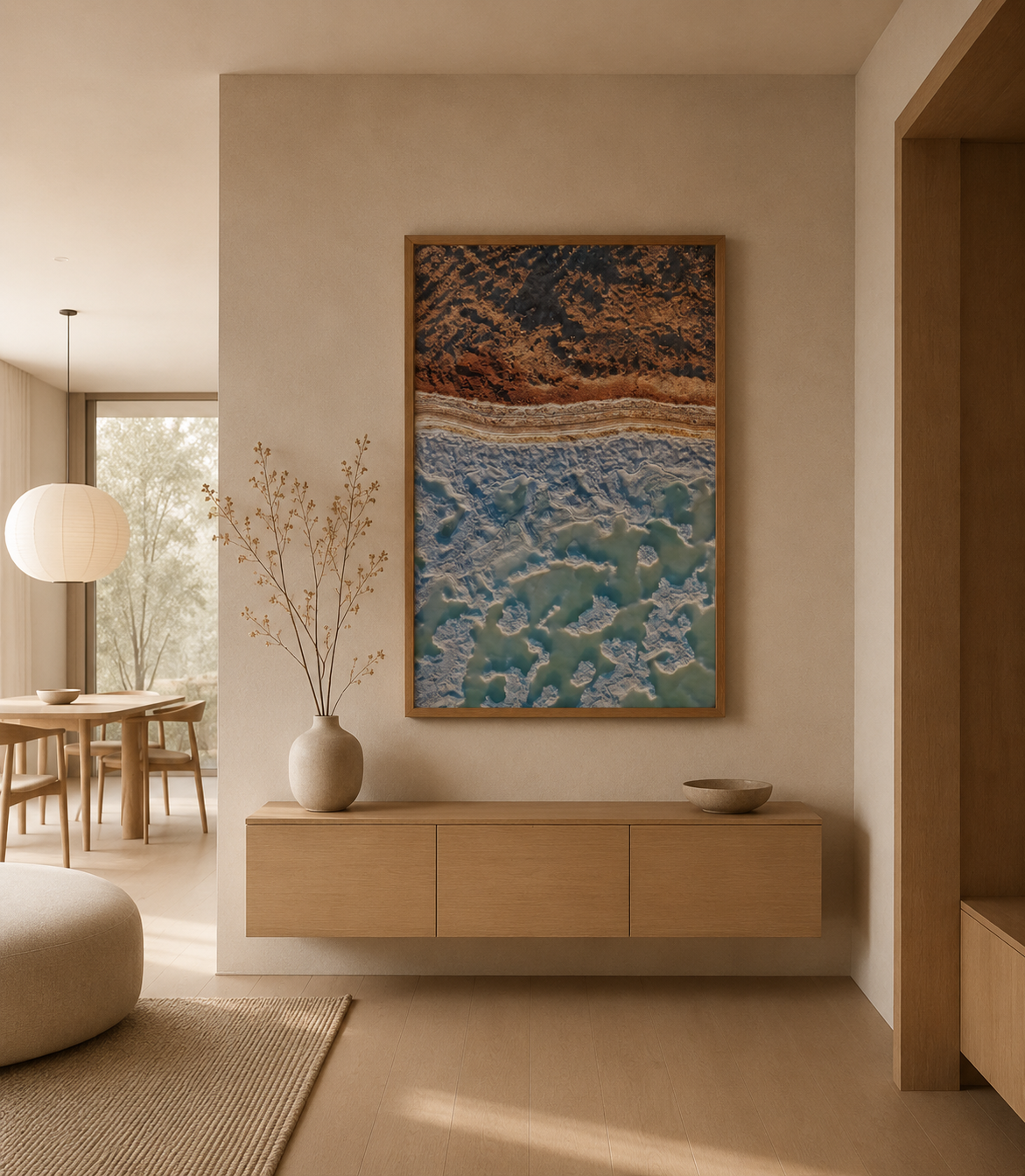 The Beach in Tel Aviv - by artist Gilad Topaz