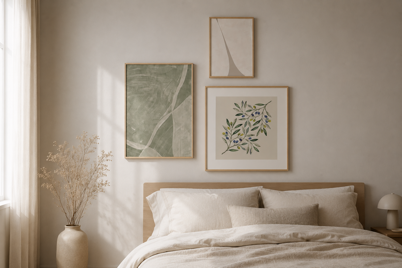 Set of pictures for the living room, model Gabi
