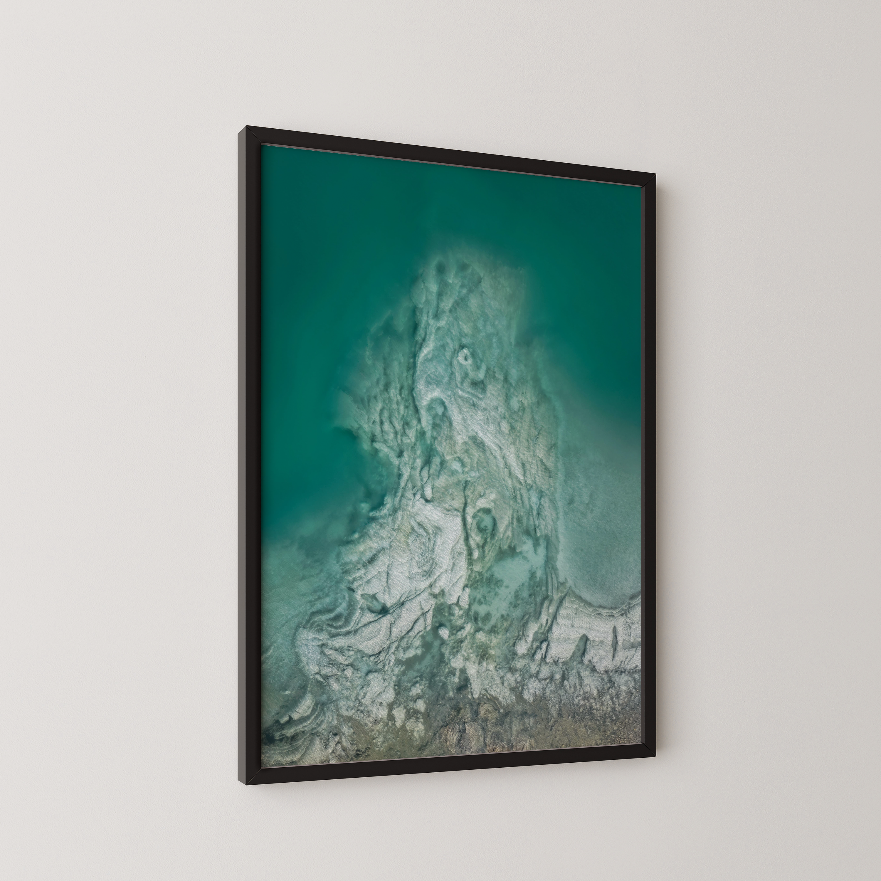 A Salty Touch - Aerial Photography by Shai Ashkenazi