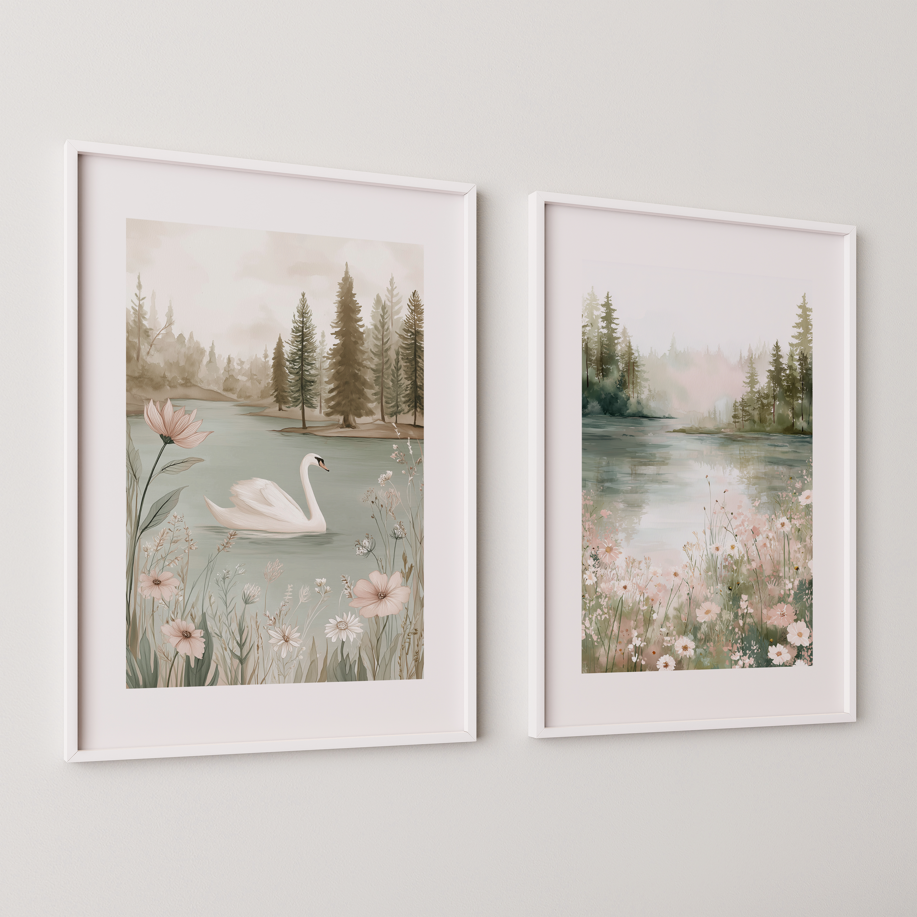 Set of pictures for children's rooms, Bloomey model